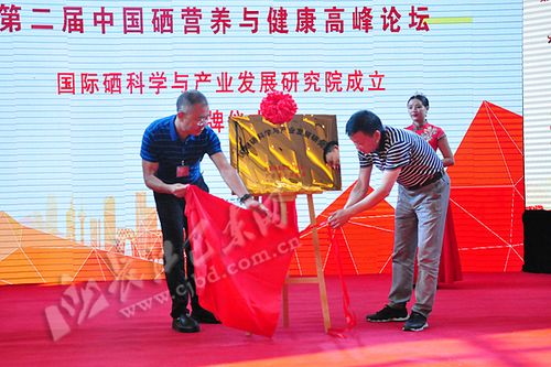 第二届中国硒营养与健康高峰论坛在巴东县野三关镇召开